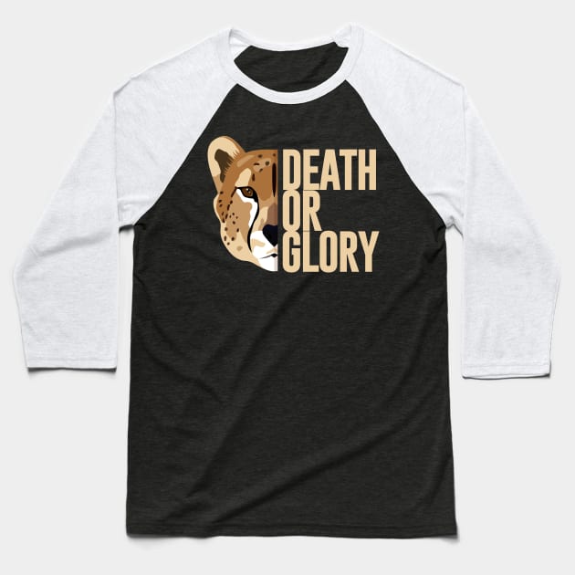 Jaguar Death or Glory Baseball T-Shirt by Imutobi